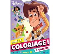 Disney - Vive le coloriage ! - Livre de coloriage avec stickers - Dès 4 ans