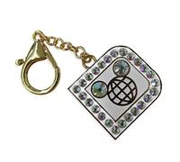 Disney Walt Disney World ''D'' Icon Jeweled Bag Charm