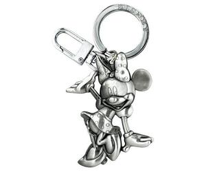 Disney Waving Minnie 2d Pewter Keyring