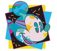 Disney WDC101111 Toile Imprimée, Multicolore, 40 x 40 cm