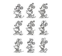 Disney WDC90563 Toile Imprimée, Multicolore, 60 x 80 cm