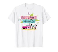 Disney "Welcome to Anaheim, CA" Disneyland Celebration Retro T-Shirt