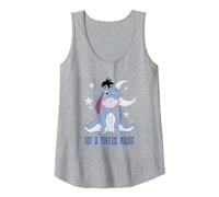 Disney Winnie l'ourson Bourriquet Not A Morning Person Débardeur, Femme, Gris Chiné, XXL