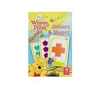Disney Winnie L'Ourson Carte Jeu Couleurs & Formes Enfants Famille Jeu Amusant