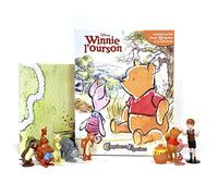 Disney Winnie l'Ourson Comptines et Figurines - Livre illustré, 10 figurines, tapis de jeu