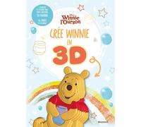 Disney Winnie l'Ourson - Crée Winnie en 3D - 2 planches de stickers épais pour construire ta figurine - 16 pages de coloriage - Collectif - Hemma - broché - Document jeunesse