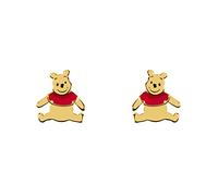 Disney Winnie l'Ourson - E906415YL - Boucles d'Oreille Femme - Argent 925/1000 1, Argent sterling