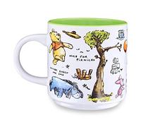 Disney Winnie l'ourson Mug en céramique avec icônes allover | Contenance : 388,5 g