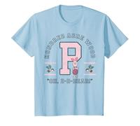 Disney Winnie l'ourson Piglet Collegiate Oh Dear Quote T-Shirt, Enfant, Bleu Céleste, 2 ans