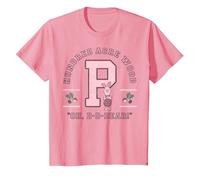 Disney Winnie l'ourson Piglet Collegiate Oh Dear Quote T-Shirt, Enfant, Rose, 3 ans