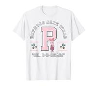 Disney Winnie l'ourson Piglet Collegiate Oh Dear Quote T-Shirt, Homme, Blanc, XXL