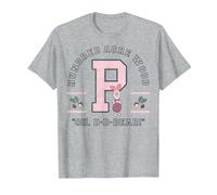 Disney Winnie l'ourson Piglet Collegiate Oh Dear Quote T-Shirt, Homme, Gris Chiné, M