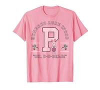 Disney Winnie l'ourson Piglet Collegiate Oh Dear Quote T-Shirt, Homme, Rose, XL