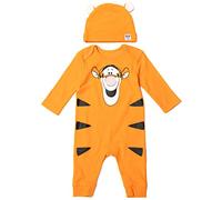 Disney Winnie l'ourson Tigrou nouveau-né bébé enfants bague snap cosplay singe chapeau orange 3-6 mois