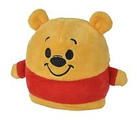 Disney - Winnie l'ourson, Winnie & Bourriquet, réversible, 8cm, Peluche, à partir de 0 Mois