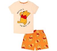 Disney Winnie l'ourson Winnie l'ourson Bourriquet - Pyjama Court pour Femmes - 100% Coton - Taille 48-50
