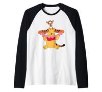 Disney Winnie the Pooh and Tigger Valentine's Day Hearts Manche Raglan