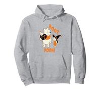 Disney Winnie the Pooh Boo Pooh Halloween Sweat à Capuche, Unisexe pour adultes, Gris Chiné, XL