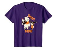Disney Winnie the Pooh Boo Pooh Halloween T-Shirt, Enfant, Violet, 4 ans