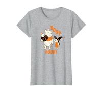 Disney Winnie the Pooh Boo Pooh Halloween T-Shirt, Femme, Gris Chiné, S