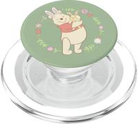 Disney Winnie the Pooh Easter Bunny Hug Pastel Spring Flower PopSockets PopGrip pour MagSafe