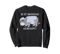 Disney Winnie the Pooh Eeyore "Is it Monday Already?" Funny Sweatshirt