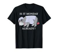 Disney Winnie the Pooh Eeyore "Is it Monday Already?" Funny T-Shirt
