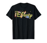 Disney Winnie The Pooh & Friends Script Logo Trip Vacation T-Shirt