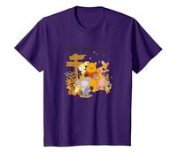 Disney Winnie The Pooh Group Shot All Good In The Woods T-Shirt, Enfant, Violet, 12 ans