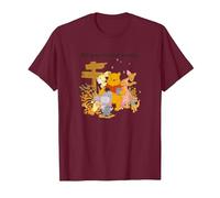 Disney Winnie The Pooh Group Shot All Good In The Woods T-Shirt, Homme, Marron, S