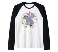 Disney Winnie the Pooh Halloween Eeyore Trick-or-Treat Candy Manche Raglan