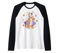 Disney Winnie the Pooh Halloween Tigger Trick-or-Treat Candy Manche Raglan