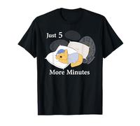 Disney Winnie the Pooh "Just 5 More Minutes" Funny Sleepy T-Shirt