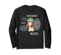 Disney Winnie the Pooh Owl "Booked and Busy" Funny Mood Manche Longue