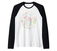 Disney Winnie the Pooh Piglet Easter Egg Pastel Spring Icons Manche Raglan