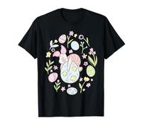 Disney Winnie the Pooh Piglet Easter Egg Pastel Spring Icons T-Shirt