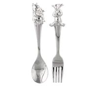 Disney Winnie The Pooh Silverplated Fork Spoon Set