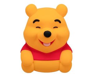 Disney Winnie the Pooh SquishyGlo Rechargeable Silicone Night Light, 15.5cm, 1-3 Hour Timer, 3 Brightness Levels, Officially Licensed - Paladone