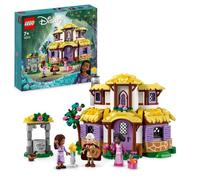 Disney Wish 43231 La Chaumiere d'Asha, Maison de Poupées avec Mini Poupées Asha, Sakina et Sabino et Figurine Star