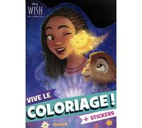 Disney Wish Asha Et La Bonne Étoile - Avec Des Stickers