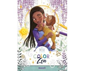 Disney Wish - Color Zen - Livre de coloriage - Dès 6 ans