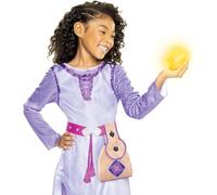 Disney Wish - Étoile Lumineuse Star Avec Sacoche - Licence Officielle Disney - Paillettes Et Sons Activés par le Mouvements - Accessoires De Jeu - Interactivité Enchantée - Dès 3 Ans