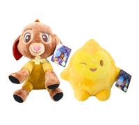 Disney Wish - Grande peluche brodée de qualité cadeau 25-35 cm - Valentino et étoile