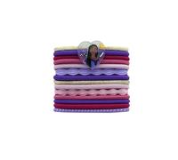 Disney WISH - Lot 15 Élastiques Épais Pour Cheveux Longs Ou Volumineux - Coiffure Tenue Confortable & Format Polyvalent - Accessoires Capillaires Enfant Inspirés Univers Magique WISH