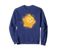 Disney Wish Star Eye Wink Sweatshirt, Unisexe pour adultes, Bleu Marine, M