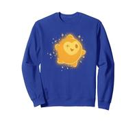 Disney Wish Star Eye Wink Sweatshirt, Unisexe pour adultes, Bleu Royal, M