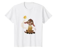 Disney Wish Valentino & Star Magical Wishing Duo Portrait T-Shirt, Enfant, Blanc, 2 ans