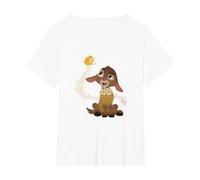 Disney Wish Valentino & Star Magical Wishing Duo Portrait T-Shirt, Femme Grandes tailles, Blanc, 6X