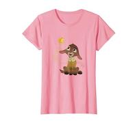 Disney Wish Valentino & Star Magical Wishing Duo Portrait T-Shirt, Femme, Rose, S