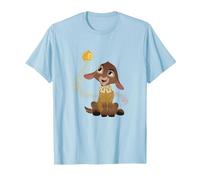 Disney Wish Valentino & Star Magical Wishing Duo Portrait T-Shirt, Homme, Bleu Céleste, S